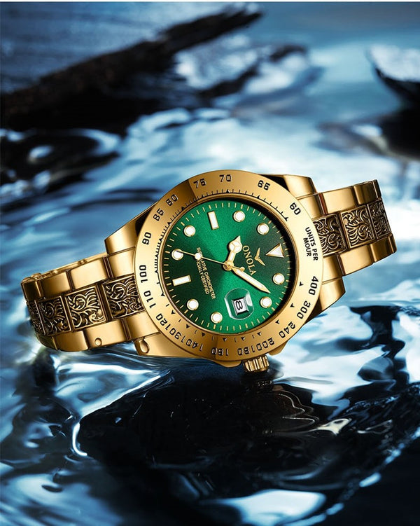 SQIRCLE | GOLD GREEN