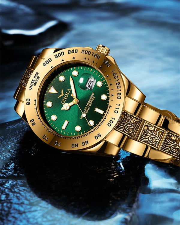 SQIRCLE | GOLD GREEN